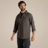 Craghoppers NosiLife Adventure LS Shirt III - Woodland Green (M)