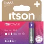ITSON LR03IPO/8HH Šarminės AAA baterijos – 8 vnt. pakuotė, 1,5V, 10 metų galiojimas, be gyvsidabrio