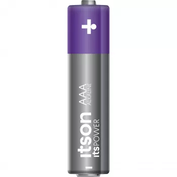 ITSON LR03IPO/8CB Šarminės AAA baterijos, 8 vnt., 1,5V, ilgas galiojimo laikas