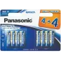 Panasonic Evolta LR6 baterijos, 4+4 vnt. (LR6EGE/8BW 4+4F)