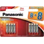 Panasonic Batteries LR03PPG/16BW 8+8 AAA šarminės baterijos, 16 vnt. paketas