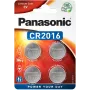 Panasonic CR2016 3V ličio monetinė baterija – 4 vnt. pakuotė (CR-2016EL/4B)