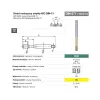 Sriegių formavimo čiaupas M10 DIN 371C (6HX) SR HSSE-PM WGN TiN