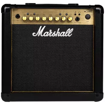 Marshall MG15GFX Gold 15W gitarinis stiprintuvas su skaitmeniniais efektais