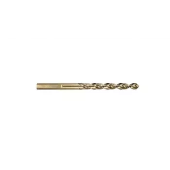 DEWALT HSS-E kobalto grąžtai 4,8 mm, 10 vnt., DIN 338, su 135° smaigalio kampu