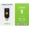 YubiKey 5C NFC saugos raktas - juodas/auksinis