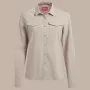 Craghoppers NosiLife Pro LS Shirt III moteriški kelioniniai marškiniai ilga rankove - Soft Mushroom, XS