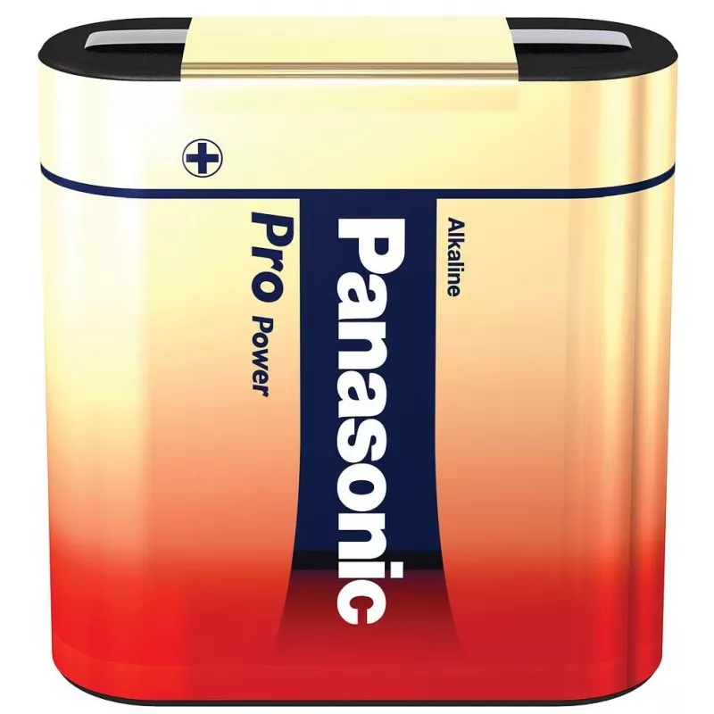 Panasonic Power Pack Gold 3LR12 4,5V šarminė plokščia baterija - 1 vnt. (blisteris)