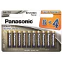Panasonic Everyday Power AA šarminės baterijos LR6 10 vnt. pakuotė (6+4 nemokamai) - 1,5V, 10 metų galiojimas, Triple Tough Coating