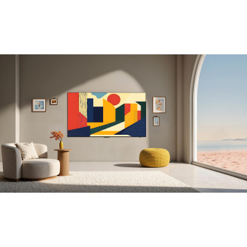 TCL 85A400 85 colių QLED 4K Ultra HD Google TV su Dolby Vision ir Atmos, HDR10+, 120Hz DLG, Game Master, 3x HDMI 2.1, Wi-Fi, Bluetooth, DVB-T2/C/S2, VESA 600x400, energijos klasė G