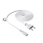 Akyga AK-RD-06A maitinimo kabelis CEE 7/16 (Europlug) – IEC C7, 2,5 A, 1,5 m, baltas