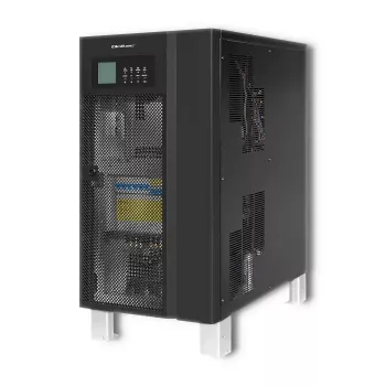Qoltec 53948 trifazis nuolatinės dvigubos konversijos UPS 10kVA 8kW su LCD