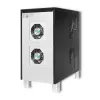 Qoltec 53948 trifazis nuolatinės dvigubos konversijos UPS 10kVA 8kW su LCD