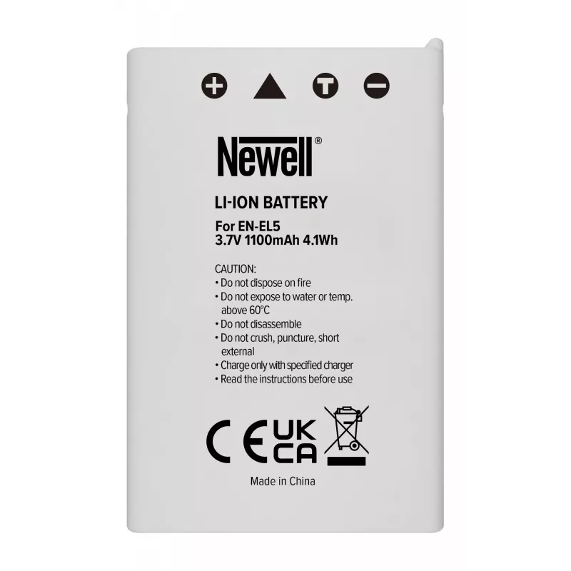 Newell atsarginė baterija Nikon EN-EL5 (Li-ion, 3,7 V, 1100 mAh)