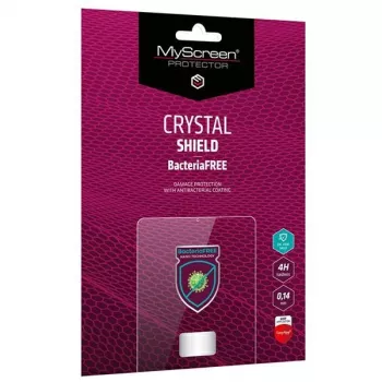 MYSCREEN PROTECTOR MS CRYSTAL BacteriaFREE grūdinto stiklo ekrano apsauga, skirta Lenovo Tab M8 - 9H kietumas, antibakterinė, 2,5D užapvalinti kraštai, be burbuliukų