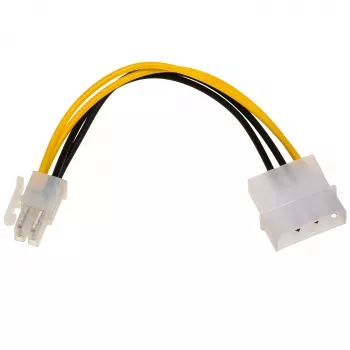 AKYGA AK-CA-12 Molex į P4 maitinimo adapterio laidas 15 cm