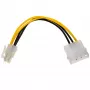 AKYGA AK-CA-12 Molex į P4 maitinimo adapterio laidas 15 cm