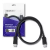 Qoltec DisplayPort 1.1 laidas, vyriškas į vyrišką, 4K, 2 m, juodas