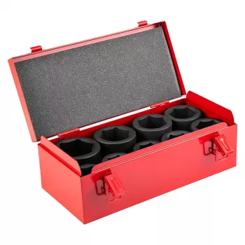 NEO TOOLS 1 colio pavaros smūginių antgalių rinkinys, 9 vnt., 27-50 mm, Cr-Mo, DIN 3121