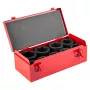 NEO TOOLS 1 colio pavaros smūginių antgalių rinkinys, 9 vnt., 27-50 mm, Cr-Mo, DIN 3121