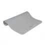 REBEL ACTIVE TPE mankštos kilimėlis 200x90x1 cm pilkas, neslystantis jogai, pilatesui ir fitnesui