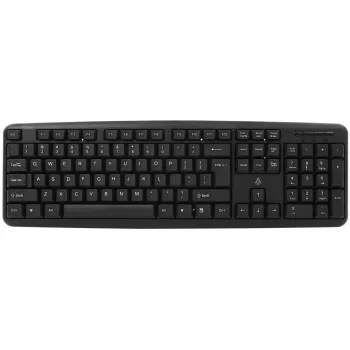 Accura Vista ACC-K1411 laidinis pilno dydžio klaviatūra, USB, QWERTY, juoda