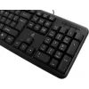 Accura Vista ACC-K1411 laidinis pilno dydžio klaviatūra, USB, QWERTY, juoda
