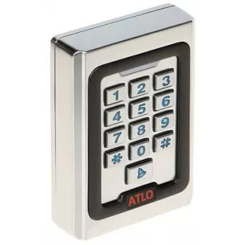 Cipher Lock ATLO-KRM-511 – autonominė prieigos valdymo klaviatūra su 125KHz EM RFID skaitytuvu, IP68 atspari vandeniui, 2000 vartotojų