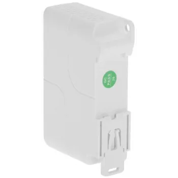 DELTA SPT-POE/3-POE-DIN-E 4 prievadų DIN bėgio PoE jungiklis/išplėtimo įrenginys, 3x PoE Out 30W, 10/100 Mbps, nevaldomas, -40 iki 75°C