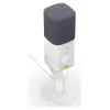 Krux Qube XLR/USB kondensatorinis mikrofonas baltas