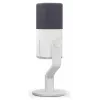 Krux Qube XLR/USB kondensatorinis mikrofonas baltas
