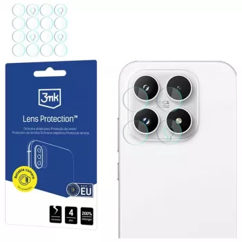 3mk Lens Protection fotoaparato objektyvo apsauga, skirta Xiaomi 17 – 9H grūdintas stiklas, apsauga nuo pirštų atspaudų, be burbuliukų