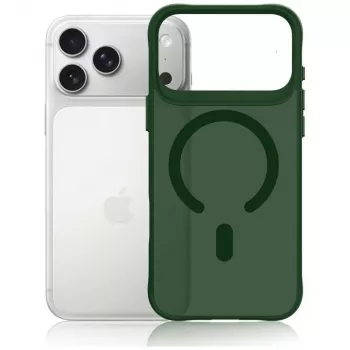 3MK Smoke MagCase Apple iPhone 17 Pro dėklas - žalias