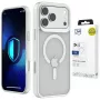 3MK Smoke MagCase, skirtas Apple iPhone 17 Pro Max - baltas