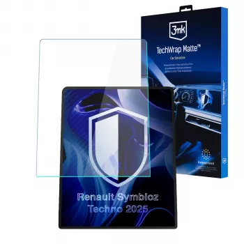 3MK PROTECTION Renault Symbioz Techno (2025 - ) - 3mk TechWrap matinis centrinio ekrano apsauginis stiklas