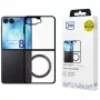 3MK Satin Armor MagCase, skirtas Samsung Galaxy Z Flip5 - juoda