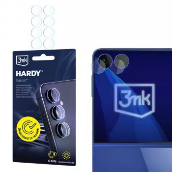 3mk Hardy Fusion apsauginis stikliukas „Samsung Galaxy Z Flip8“ objektyvams