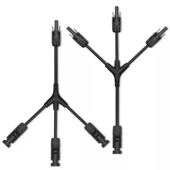 Qoltec MC4 Y tipo saulės šakos jungtis pora 1000V 30A IP67