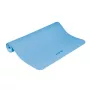 REBEL ACTIVE Blue TPE mankštos kilimėlis 200x115x1 cm – joga, pilatesas, fitnesas, gimnastika