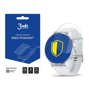 3mk Watch Protection ARC+ Garmin Venu 3 apsauginė plėvelė (3 vnt., lanksti, savaime gyjanti, iki kraštų)
