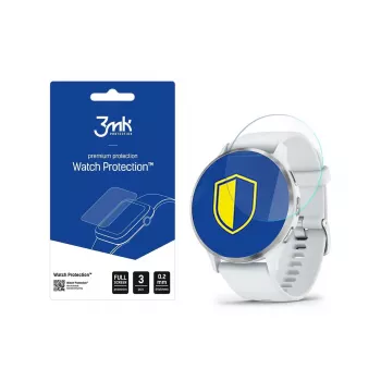 3mk Watch Protection ARC+ Garmin Venu 3 apsauginė plėvelė (3 vnt., lanksti, savaime gyjanti, iki kraštų)