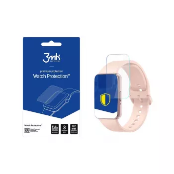 3mk Watch Protection ARC Samsung Galaxy Fit 3 – lanksti hibridinė plėvelė ekrano apsaugai, 3 vnt., savaime gyjanti, viso ekrano apsauga