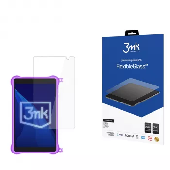 3MK PROTECTION Blackview Tab 50 Kids FlexibleGlass ekrano apsauga - 11 colių, hibridinis stiklas, 7H, oleofobinė, be burbuliukų, permatoma