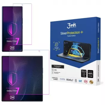 3MK SilverProtection+ antimikrobinė ekrano apsauginė plėvelė, skirta Samsung Galaxy Z Fold 7 Folded Edition