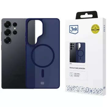 3MK Smoke MagCase Samsung Galaxy S25 Ultra dėklui - mėlynas