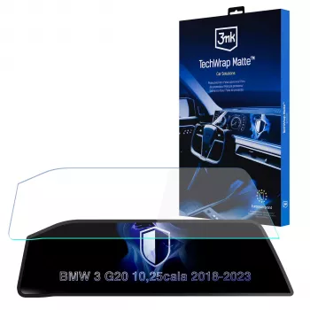 3MK PROTECTION BMW 3 G20 (2018 - 2023) - 3mk TechWrap matinis centrinio ekrano apsauginis stikliukas