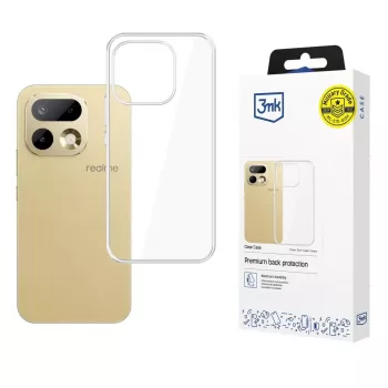 3mk Clear Case, skaidrus TPU dėklas „Realme 16 Pro 5G“ su Absorber™ technologija
