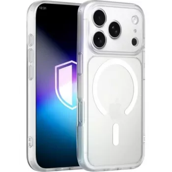 3MK Misty MagCase Apple iPhone 17 Pro Max dėklui - baltas