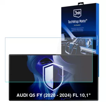 3MK PROTECTION TechWrap matinė ekrano apsauginė plėvelė Audi Q5 FY (2020-2024) 10,1 colio centriniam ekranui