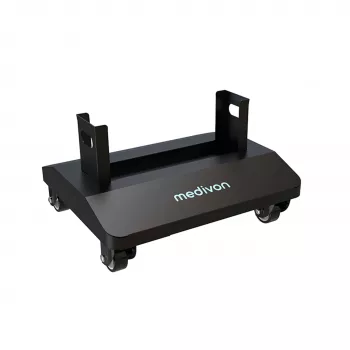 MEDIVON Lumera Stand mobilus stovas Lumera Plus ir Lumera Max LED panelėms, 4 ratukai, juodos spalvos